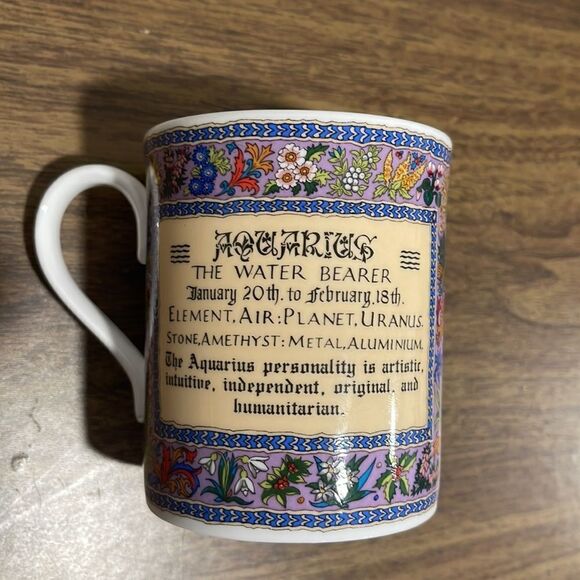 Royal Worcester Aquarius Mug - Picture 2 of 5
